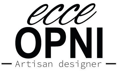 Logo marque ecce Opni mode caen Ecce Opni créateur mode Français mode éthique  vêtement unisexe ecoresponsable slow fashion lgbt inclusif