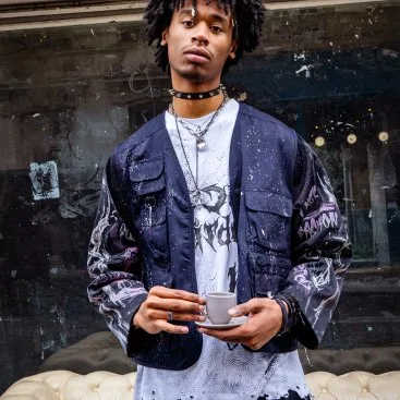 VESTE UPCYCLÉ ECCE OPNI