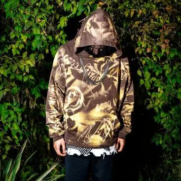hoodie ecce opni drop novembre ecoresponsable upcycling