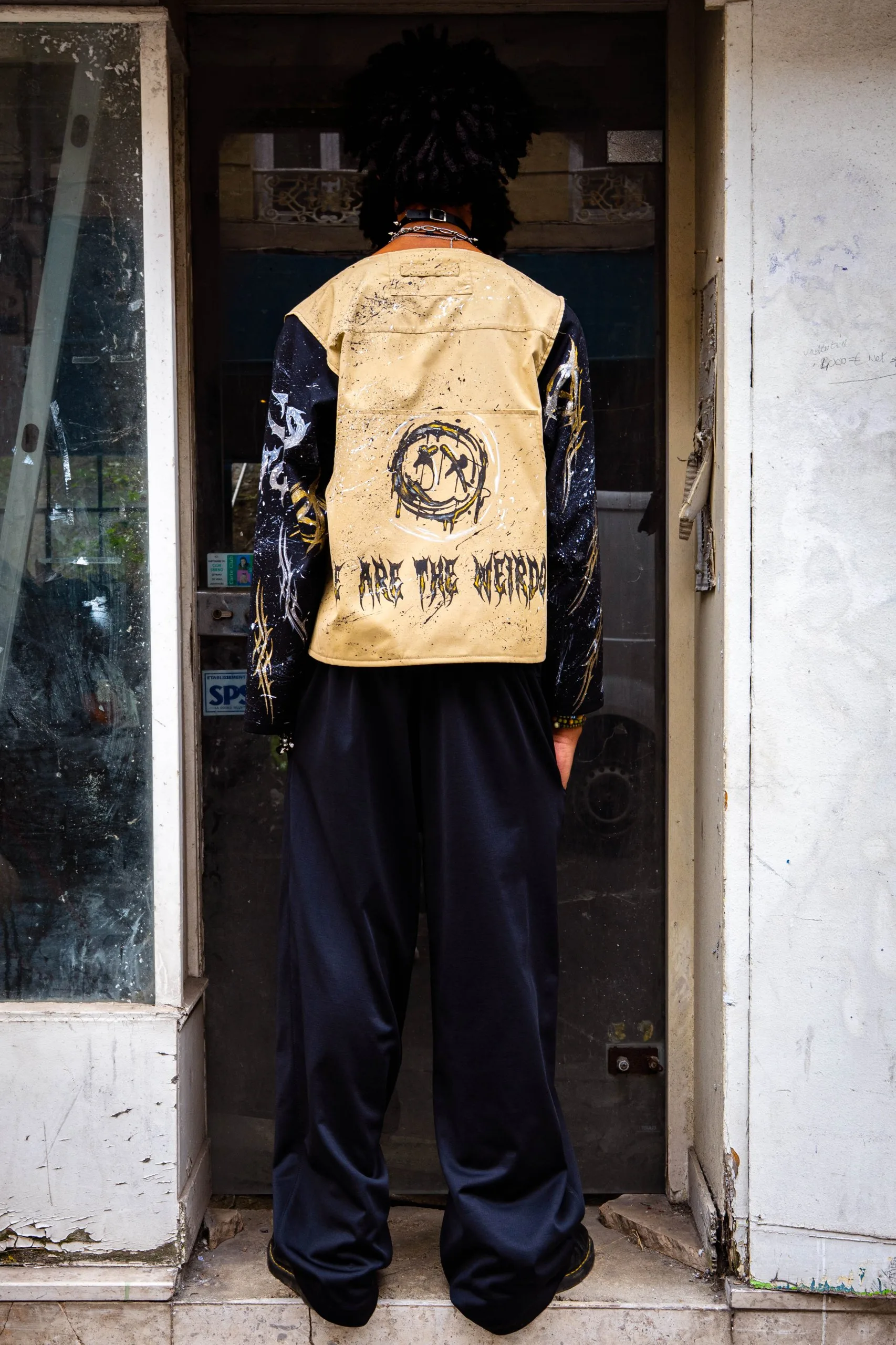 VESTE TACTIQUE WEIRDO, Manches en coton ouatés, ecce OPNI