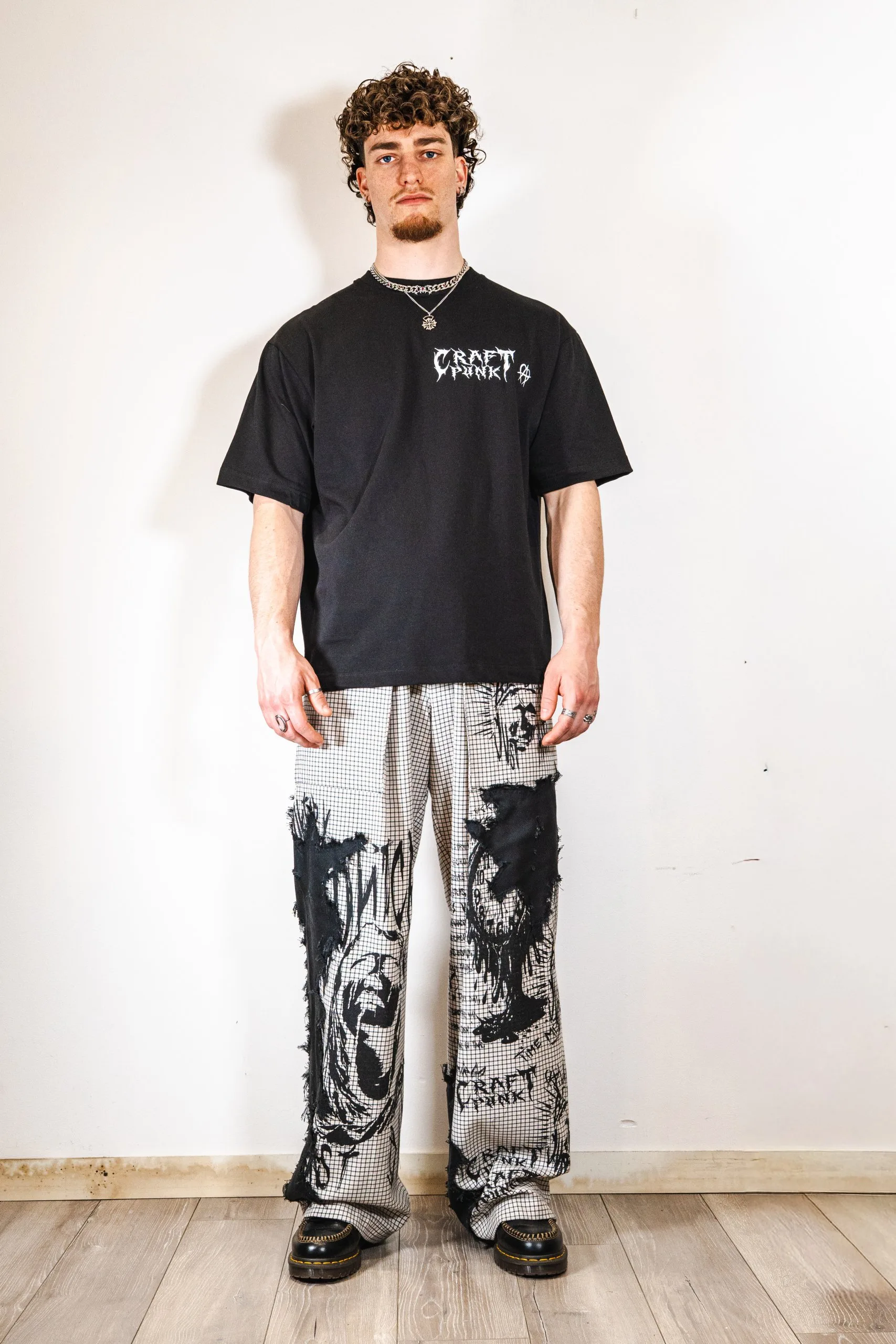 CRAFT PUNK TSHIRT, Coupe droite, ecce OPNI