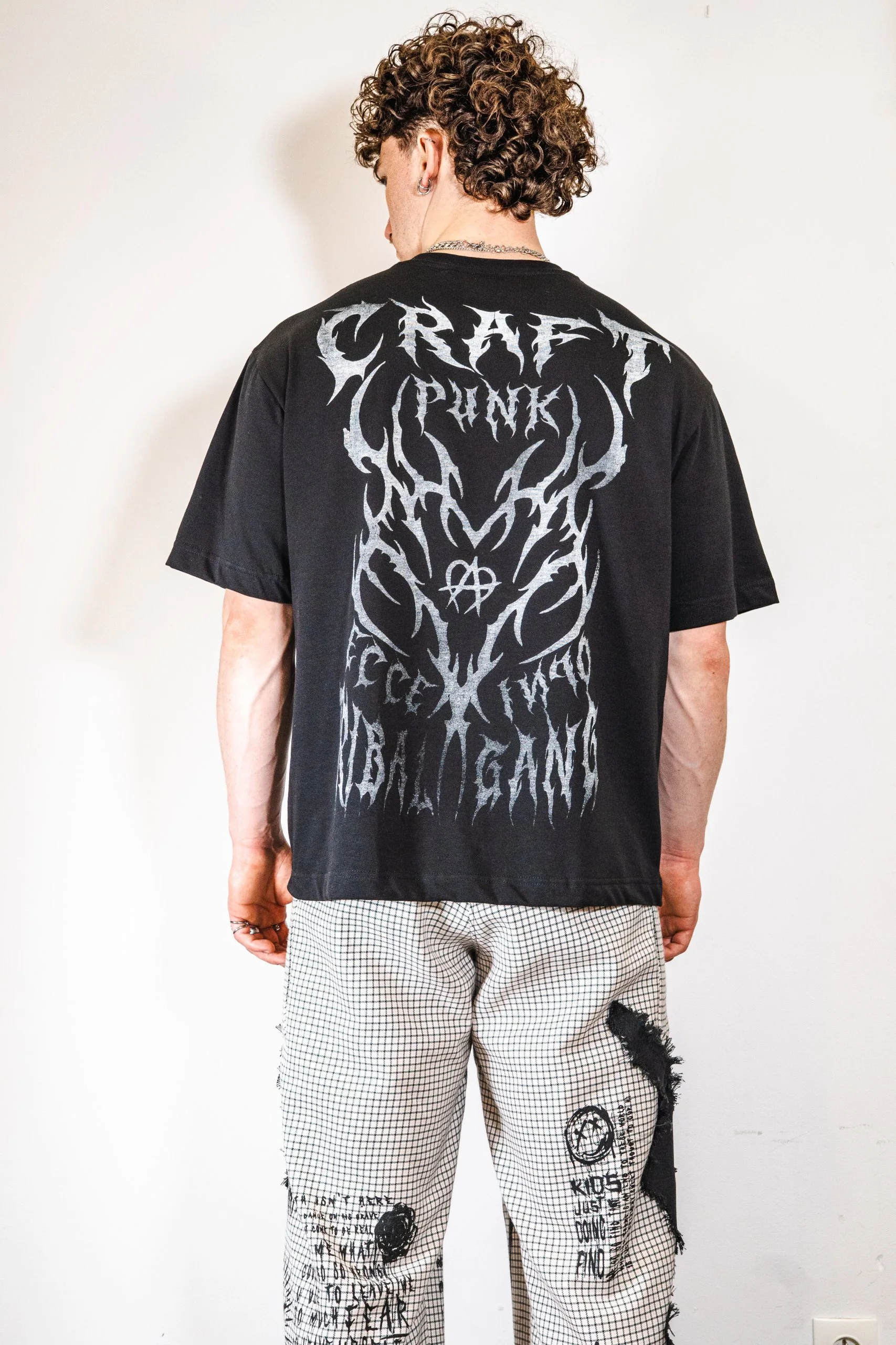 CRAFT PUNK TSHIRT, Modèle à gros grammage 220g/M, ecce OPNI
