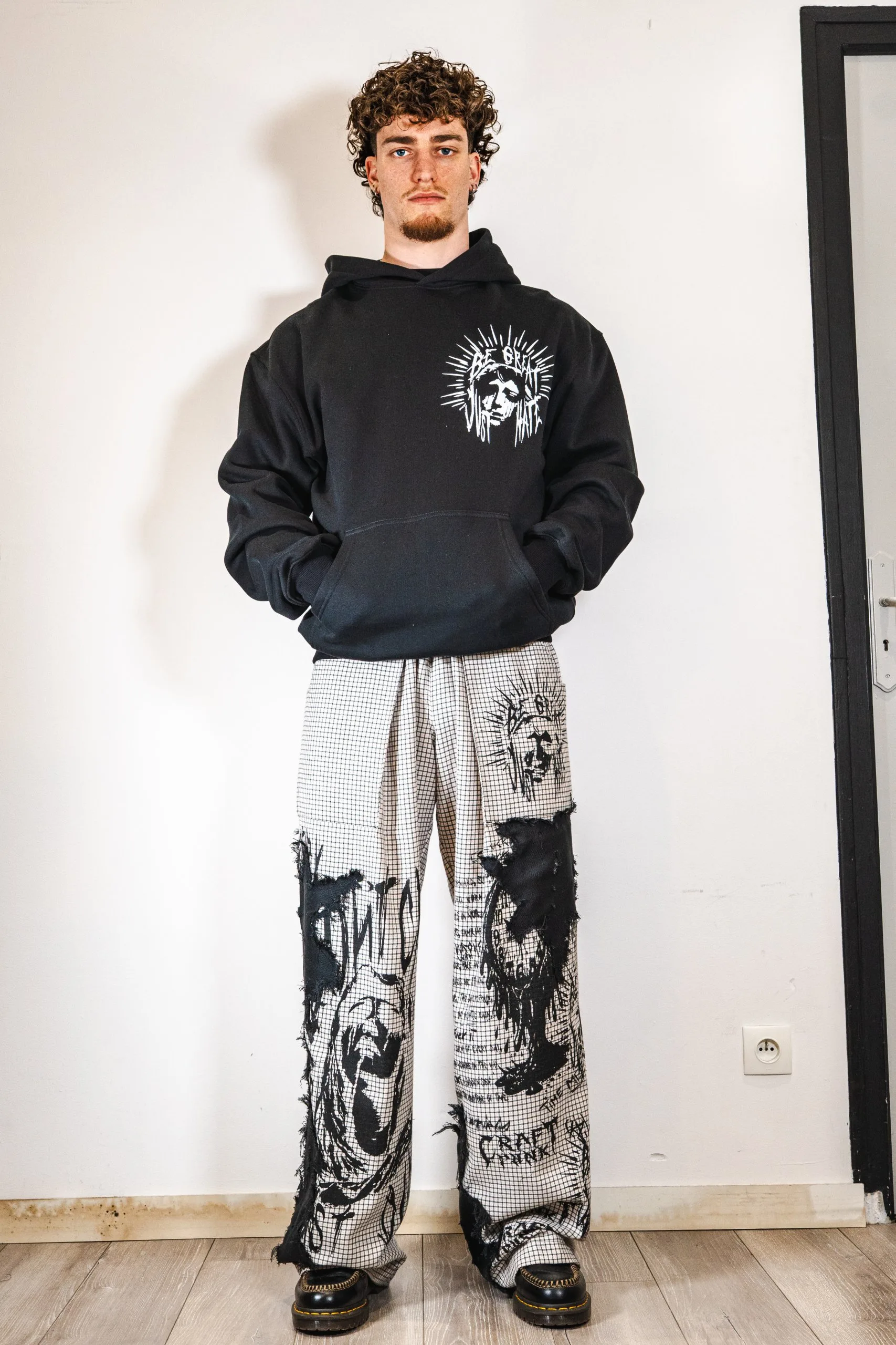 HOODIE BE GREAT, 100 % coton bio, ecce OPNI