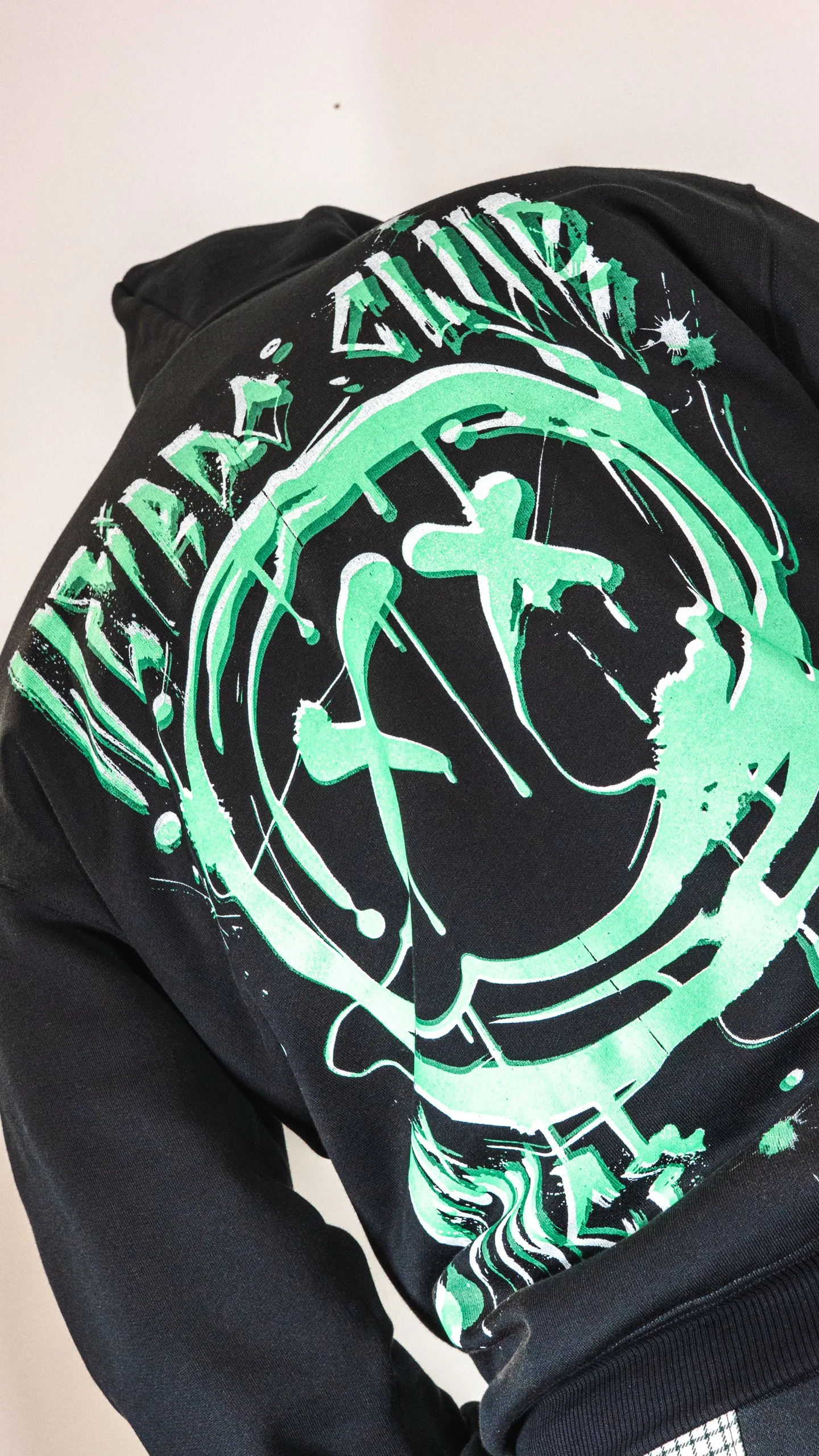 HOODIE SUMMER WEIRDO CLUB, 100 % coton bio, ecce OPNI