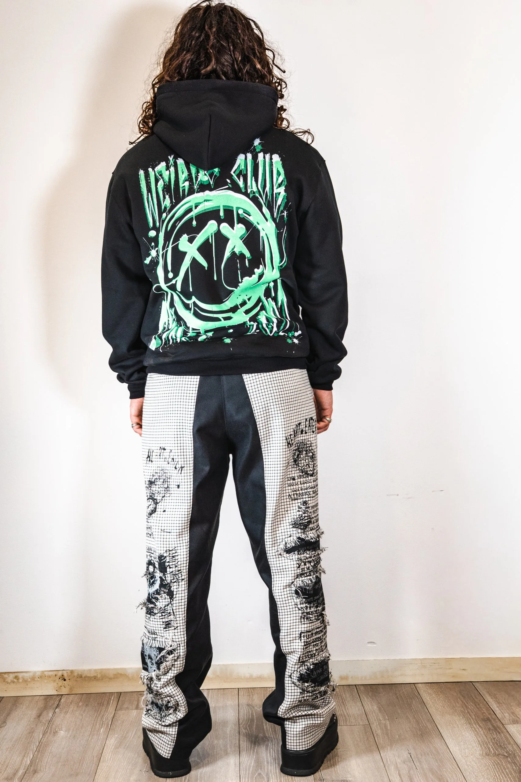 HOODIE SUMMER WEIRDO CLUB, Coupe droite, ecce OPNI