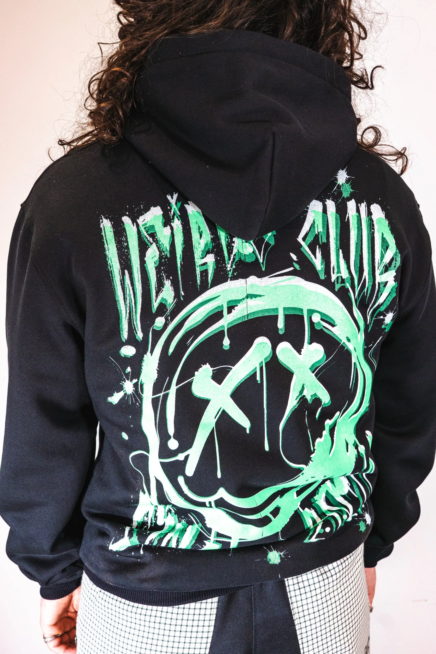 HOODIE SUMMER WEIRDO CLUB, Coupe droite, ecce OPNI