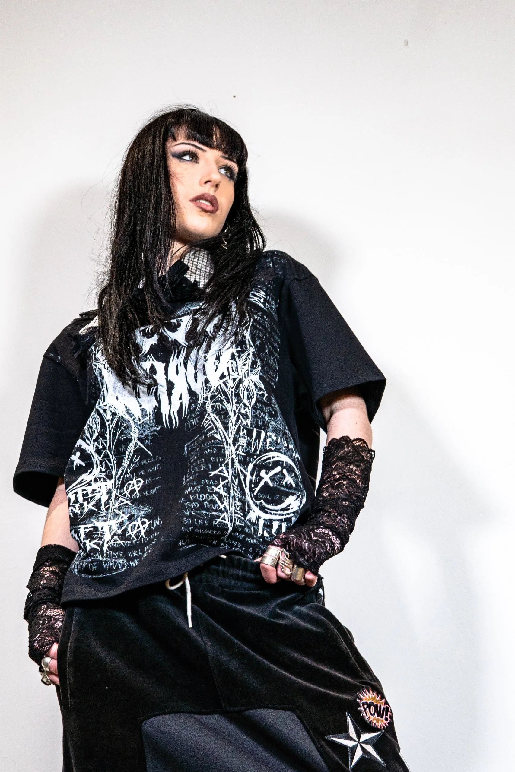 NO MORE ROSES T-SHIRT, 100 % coton bio, ecce OPNI